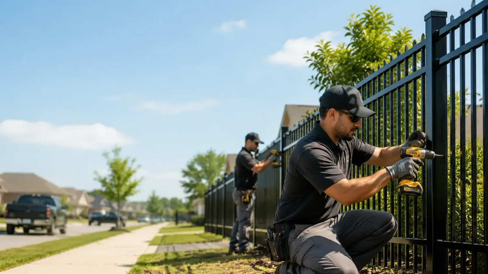 Metal Fence Installation in Lanexa, VA